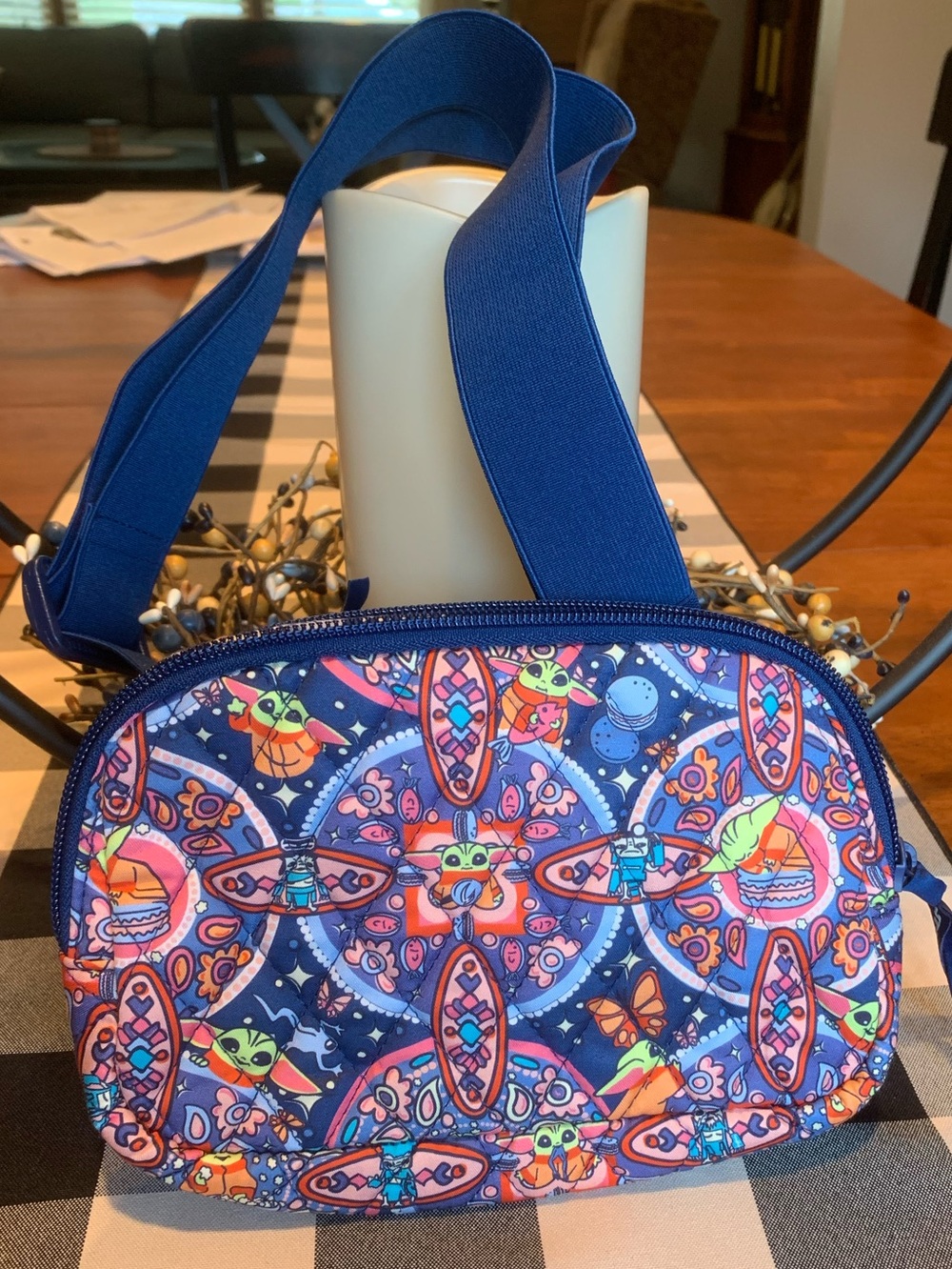 Vera Bradley Star Wars Grogu Medallion belt crossbody bag Fanny pack NWT